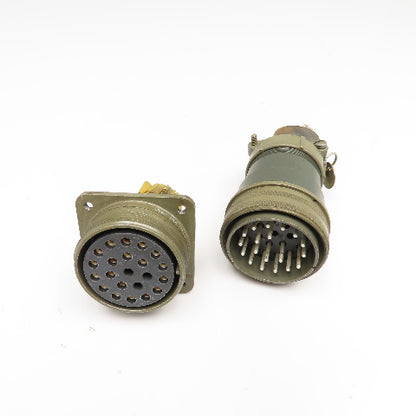 Veam 9821 TLC6Z36A-22P 22 Position Male Female Panel Mount Circular Connector
