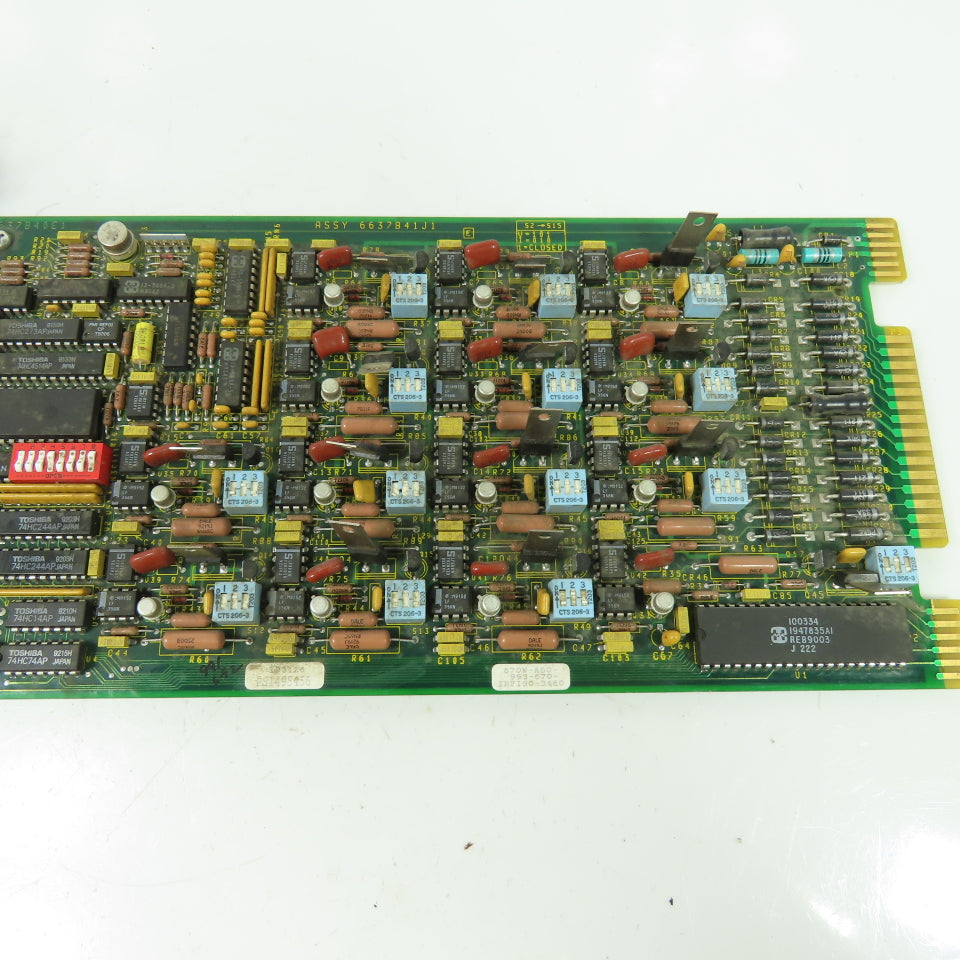ABB Bailey 6637841J1 IMAS001 Infi 90 Analog Output Slave Module Card