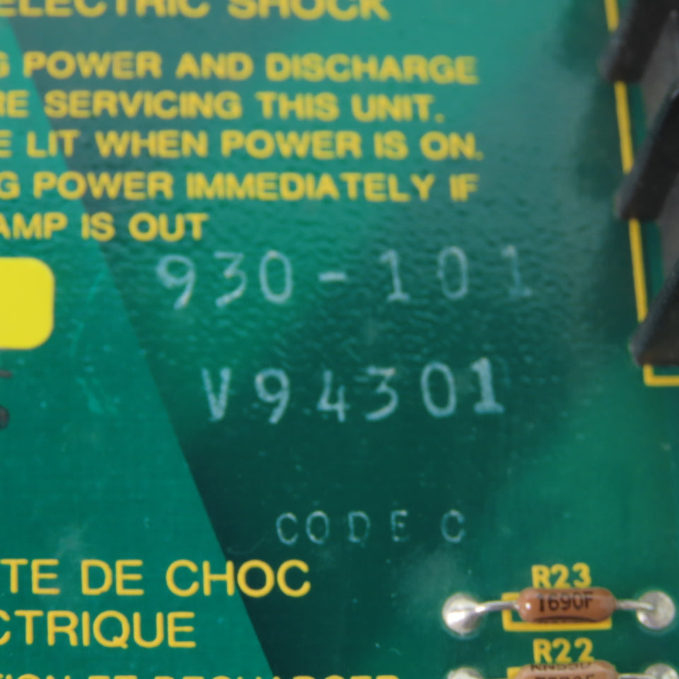 Vee-Arc 930-101 Circuit Board 404-112 A94VO