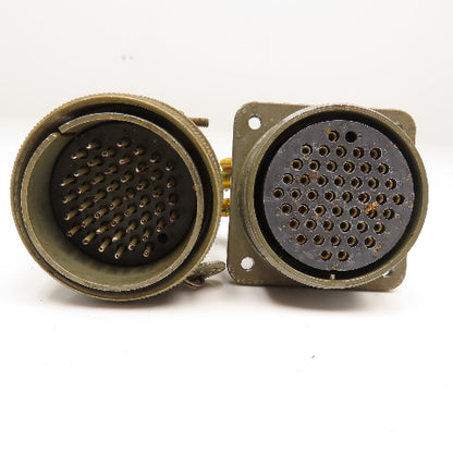 Veam 9451 TLC2Q35-10S 47 Position Male Female Panel Mount Circular Connector