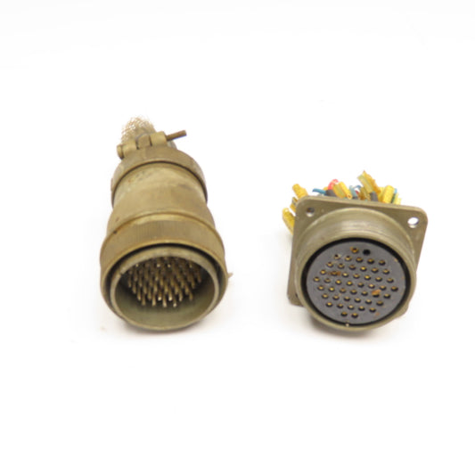 Veam 9451 TLC2Q35-10S 47 Position Male Female Panel Mount Circular Connector