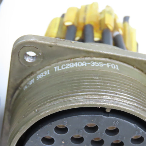 Veam 9831 TLC2Q40A-35S 35 Position Male Female Panel Mount Circular Connector