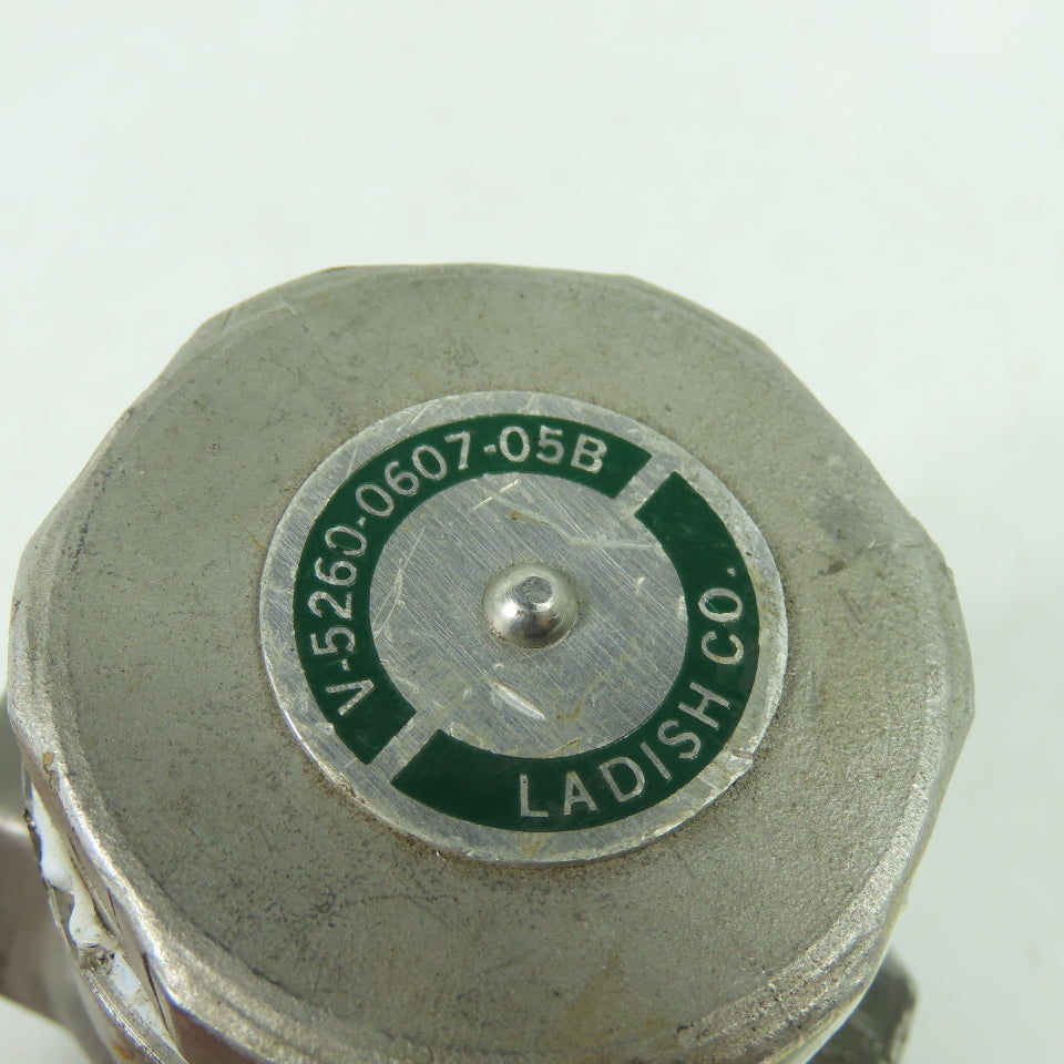 Ladish V-5260-0607-05B V218 1/2" Swing Check Valve CF8M 200 0501-242