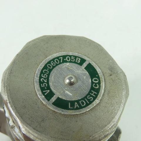 Ladish V-5260-0607-05B V218 1/2" Swing Check Valve CF8M 200 0501-242