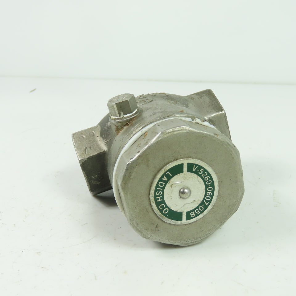 Ladish V-5260-0607-05B V218 1/2" Swing Check Valve CF8M 200 0501-242