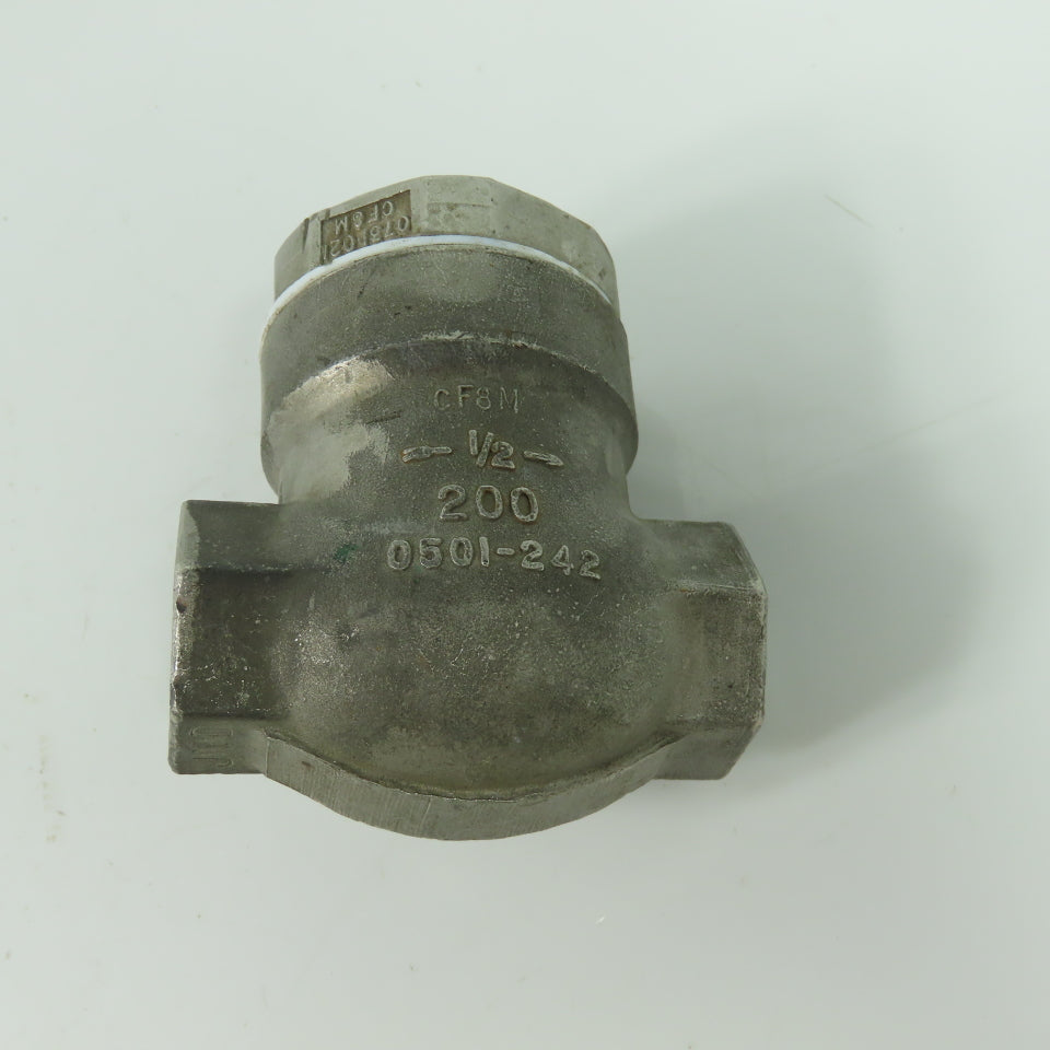 Ladish V-5260-0607-05B V218 1/2" Swing Check Valve CF8M 200 0501-242
