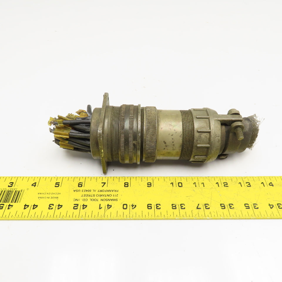 Veam 9831 TLC2Q40A-35S 35 Position Male Female Panel Mount Circular Connector