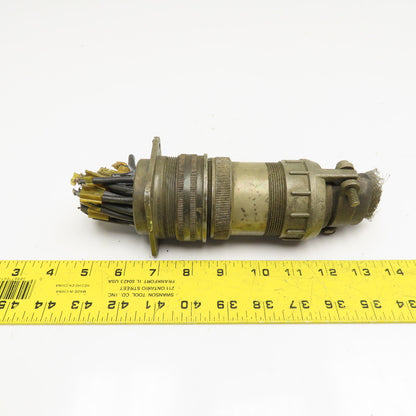 Veam 9831 TLC2Q40A-35S 35 Position Male Female Panel Mount Circular Connector