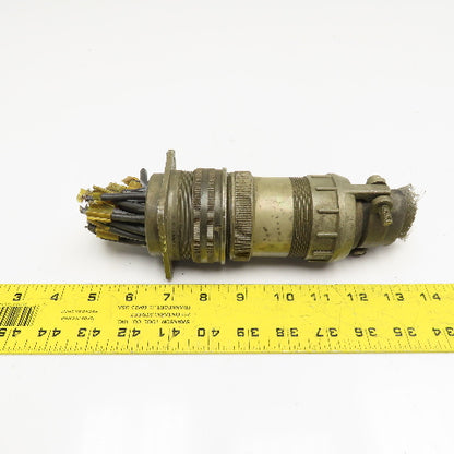 Veam 9831 TLC2Q40A-35S 35 Position Male Female Panel Mount Circular Connector