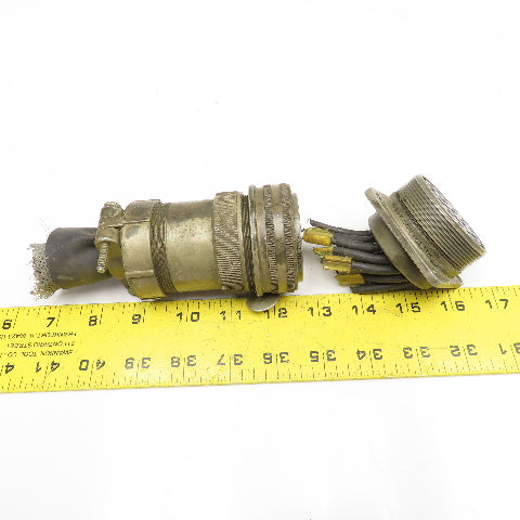 Veam 9547 TLC6Z36A-22P 22 Position Male Female Panel Mount Circular Connector