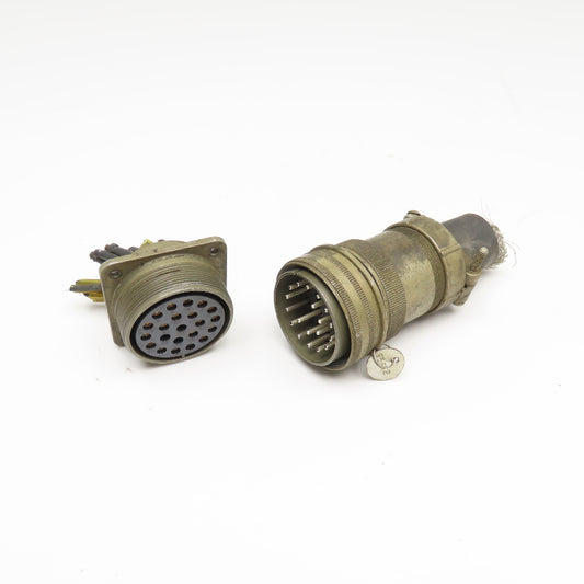 Veam 9547 TLC6Z36A-22P 22 Position Male Female Panel Mount Circular Connector