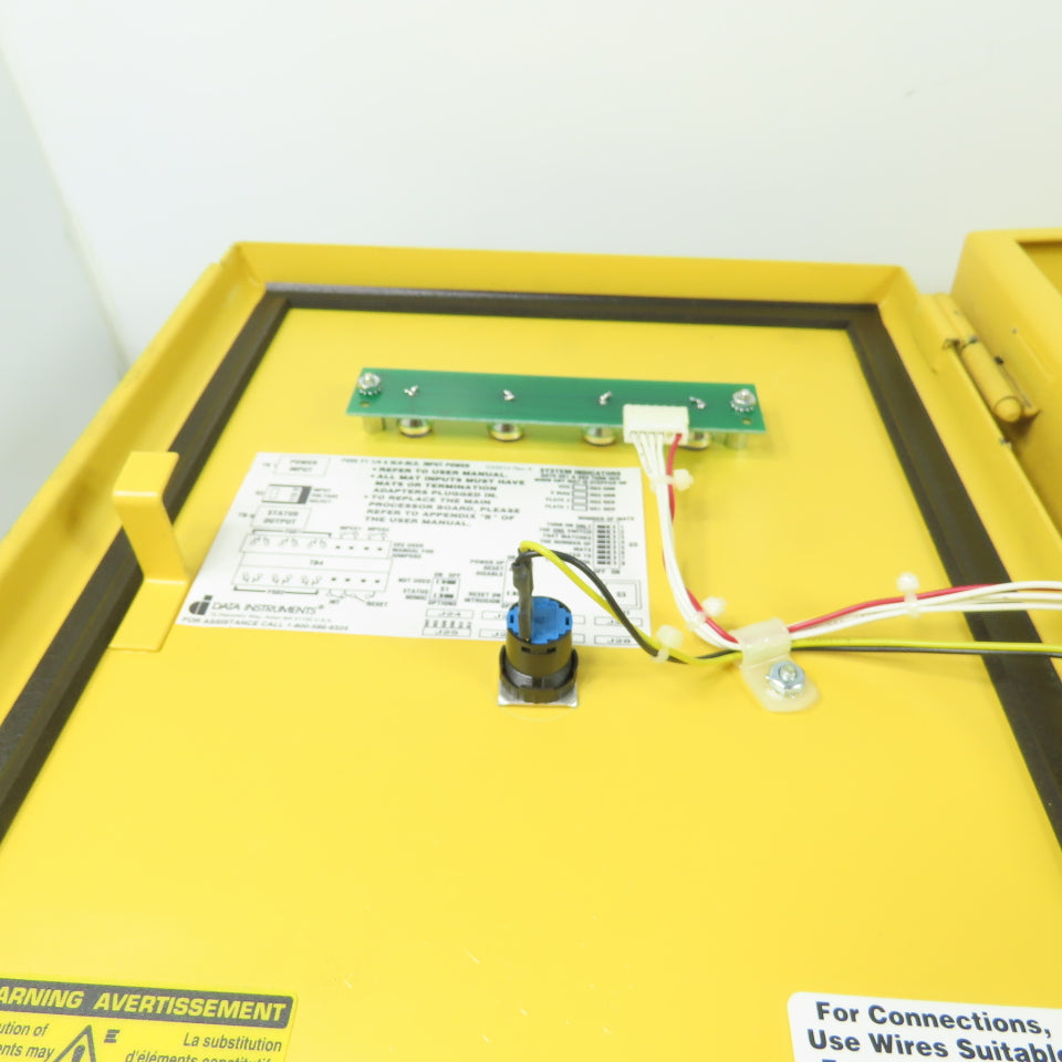 Data Instruments 3SMC-BXQD4H-1 Detector safety Mat Control 115/230VAC 30VA
