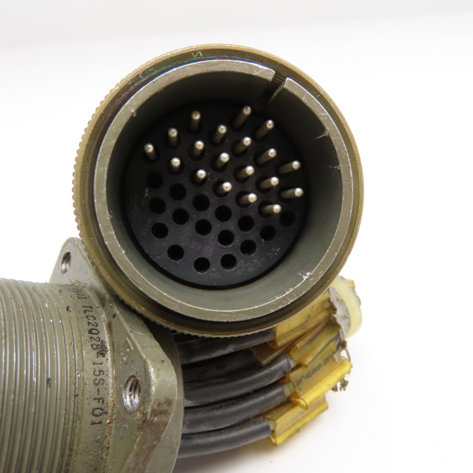 Veam 9541 TLC2Q28-15S 35 Position Male Female Panel Mount Circular Connector
