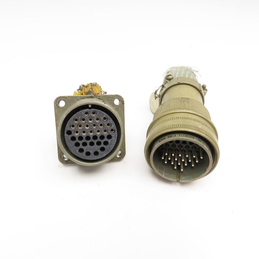 Veam 9541 TLC2Q28-15S 35 Position Male Female Panel Mount Circular Connector