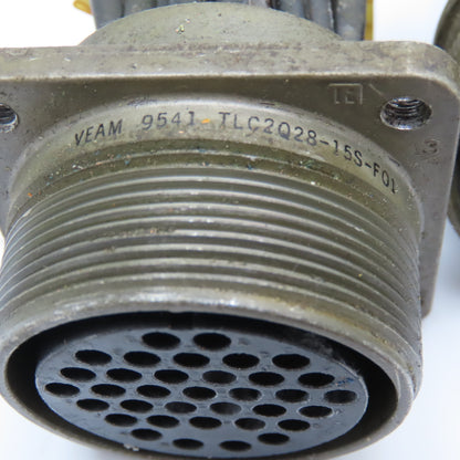 Veam 9541 TLC2Q28-15S 35 Position Male Female Panel Mount Circular Connector