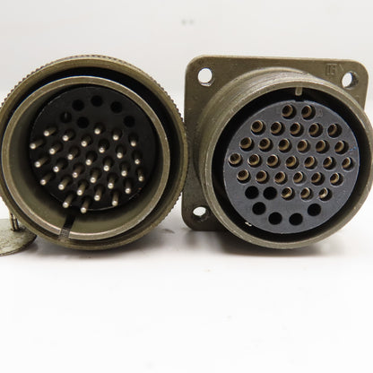 Veam 9541 TLC2Q28-15S 35 Position Male Female Panel Mount Circular Connector