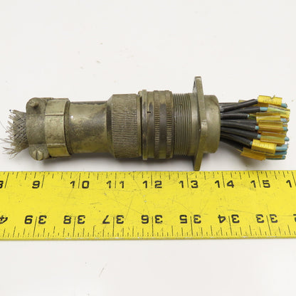 Veam 9541 TLC2Q28-15S 35 Position Male Female Panel Mount Circular Connector