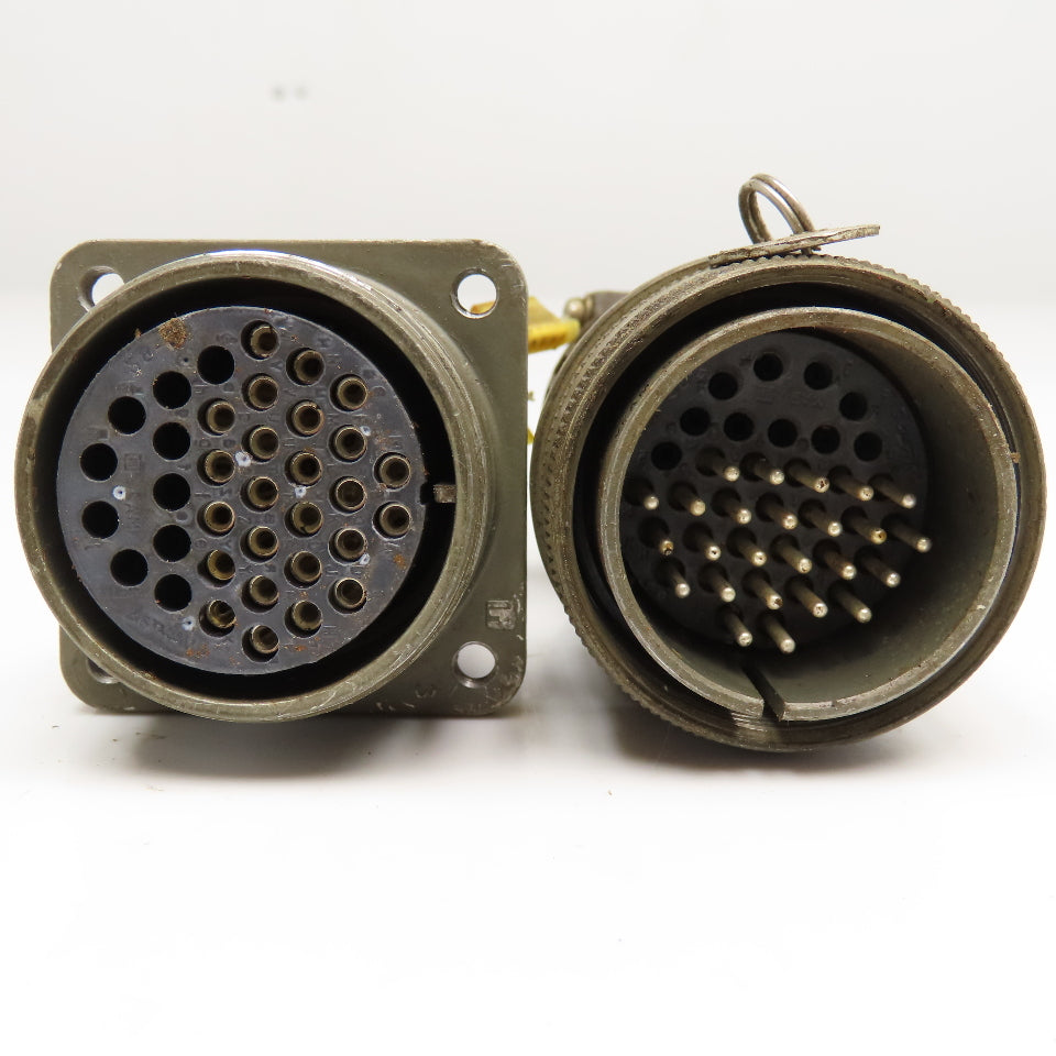 Veam 9430 TLC2Q28-15S 35 Position Male Female Panel Mount Circular Connector