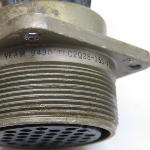 Veam 9430 TLC2Q28-15S 35 Position Male Female Panel Mount Circular Connector
