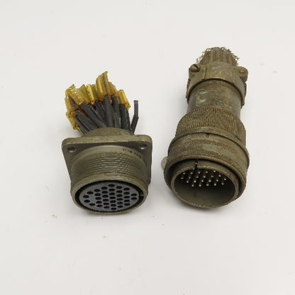 Veam 9430 TLC2Q28-15S 35 Position Male Female Panel Mount Circular Connector