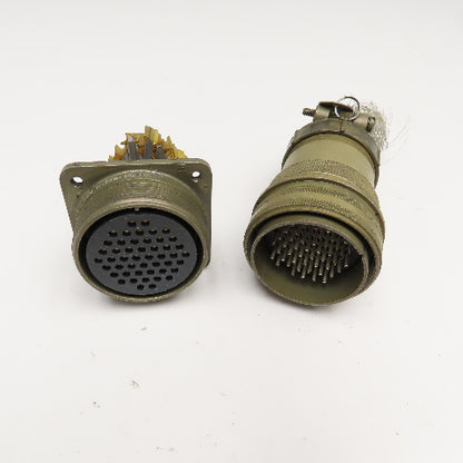 Veam 9906 TLC2Q36-10S 48 Position Male Female Panel Mount Circular Connector