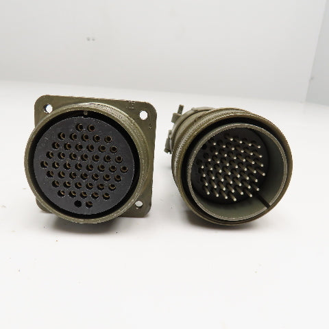 Veam 9906 TLC2Q36-10S 48 Position Male Female Panel Mount Circular Connector