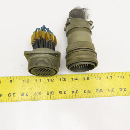 Veam 9906 TLC2Q36-10S 48 Position Male Female Panel Mount Circular Connector