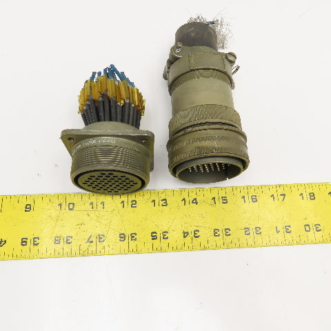 Veam 9906 TLC2Q36-10S 48 Position Male Female Panel Mount Circular Connector