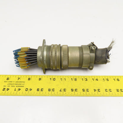 Veam 9906 TLC2Q36-10S 48 Position Male Female Panel Mount Circular Connector