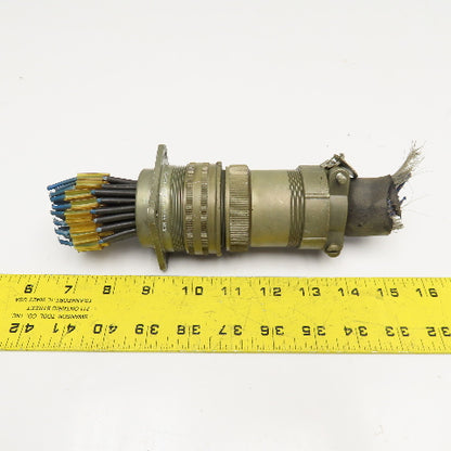 Veam 9906 TLC2Q36-10S 48 Position Male Female Panel Mount Circular Connector