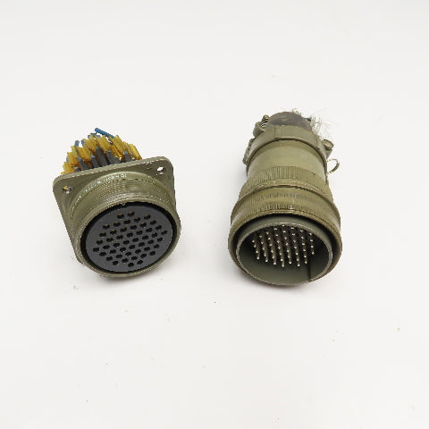 Veam 9906 TLC2Q36-10S 48 Position Male Female Panel Mount Circular Connector