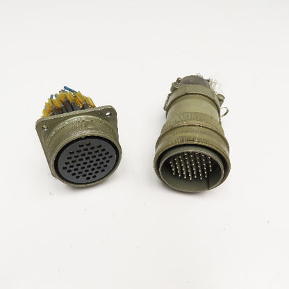 Veam 9906 TLC2Q36-10S 48 Position Male Female Panel Mount Circular Connector
