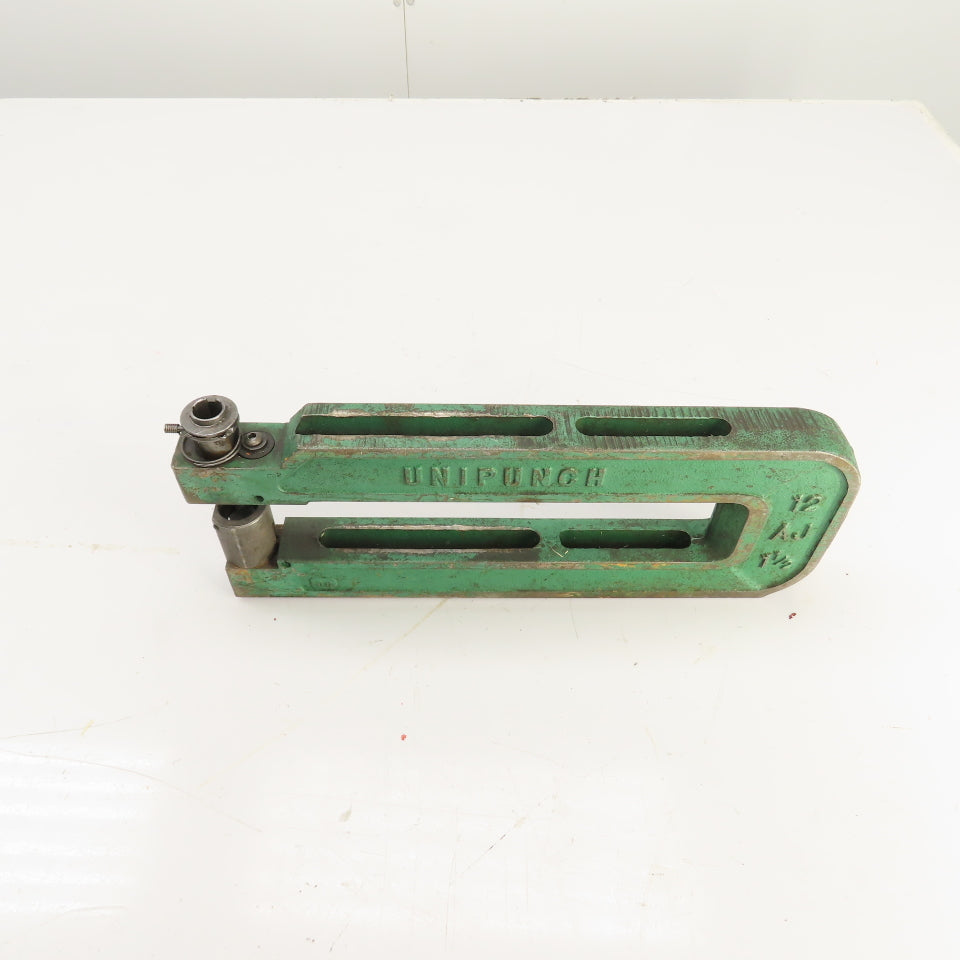 Unipunch 12AJ 1-1/2" x 12" Throat C-Frame Punch Die Tooling Press Brake