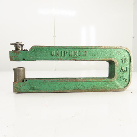Unipunch 12AJ 1-1/2" x 12" Throat C-Frame Punch Die Tooling Press Brake