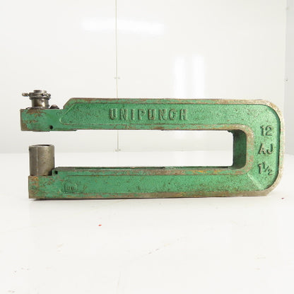 Unipunch 12AJ 1-1/2" x 12" Throat C-Frame Punch Die Tooling Press Brake