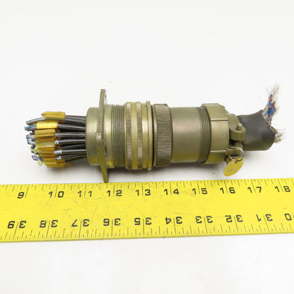 Veam 9906 TLC2Q36-10S 48 Position Male Female Panel Mount Circular Connector