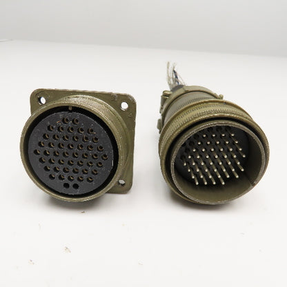 Veam 9906 TLC2Q36-10S 48 Position Male Female Panel Mount Circular Connector