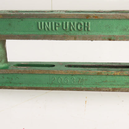 Unipunch 12A2 2" x 12" Throat C-Frame Punch Die Tooling Press Brake