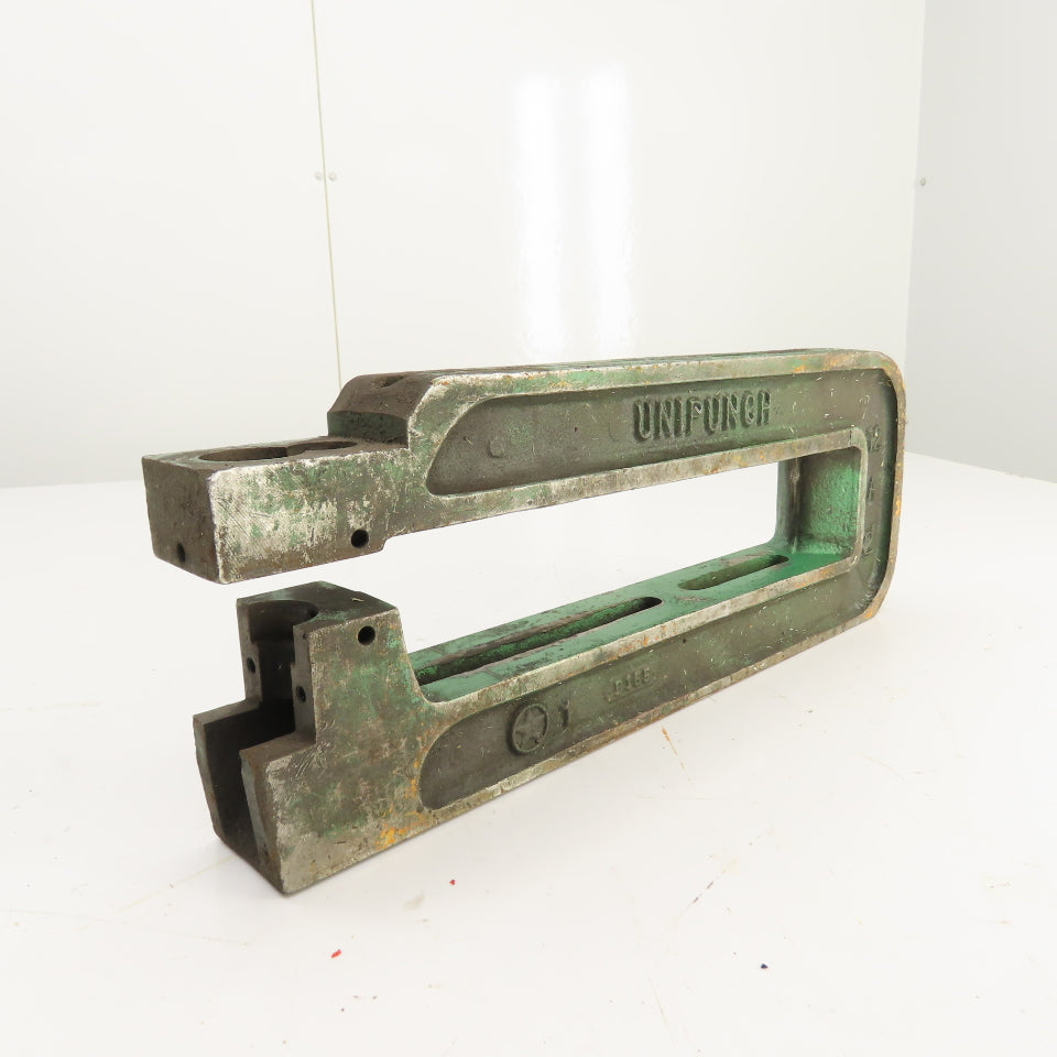 Unipunch 12A2 2" x 12" Throat C-Frame Punch Die Tooling Press Brake