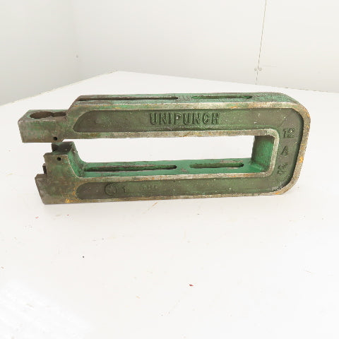 Unipunch 12A2 2" x 12" Throat C-Frame Punch Die Tooling Press Brake