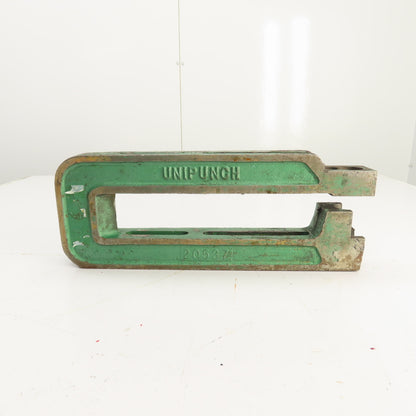 Unipunch 12A2 2" x 12" Throat C-Frame Punch Die Tooling Press Brake