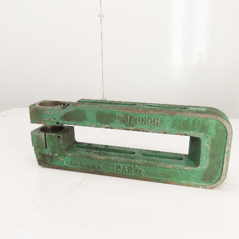 Unipunch 12A2-1/2 2-1/2" x 12" Throat C-Frame Punch Die Tooling Press Brake