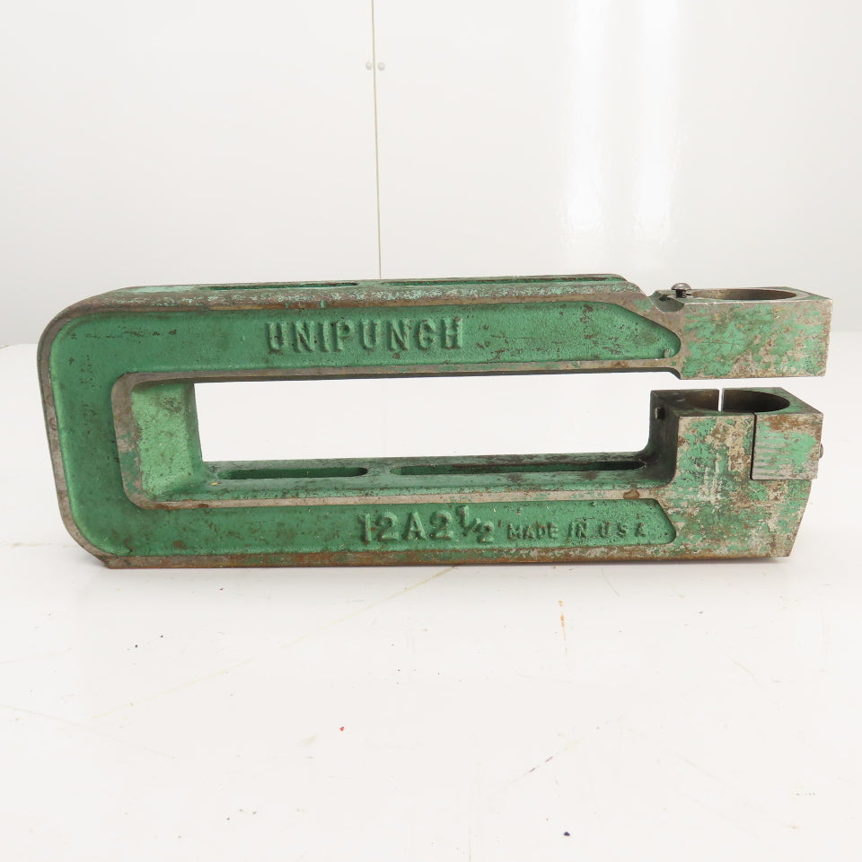 Unipunch 12A2-1/2 2-1/2" x 12" Throat C-Frame Punch Die Tooling Press Brake