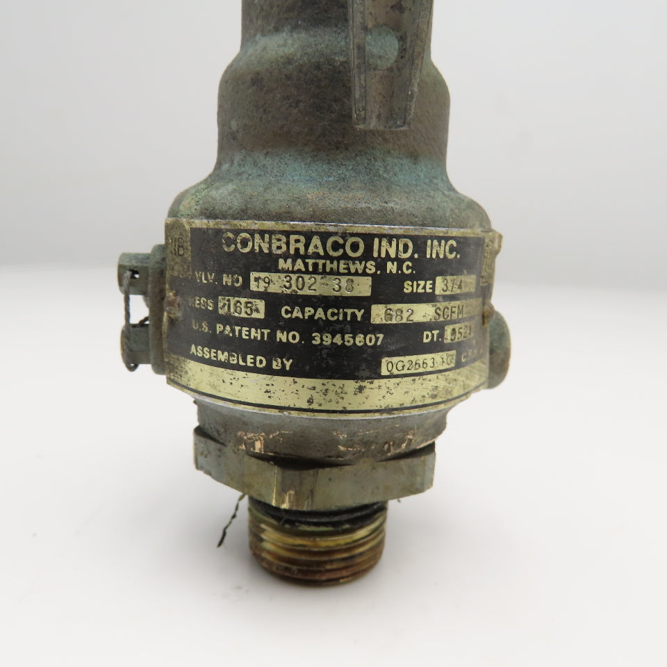 Conbraco 3/4" NPT 165PSI Pressure Relief Valve 682 SCFM