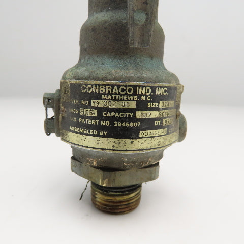 Conbraco 3/4" NPT 165PSI Pressure Relief Valve 682 SCFM