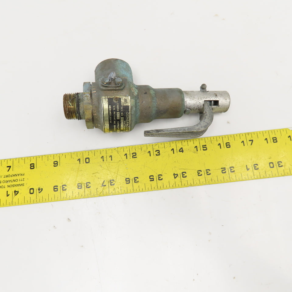 Conbraco 3/4" NPT 165PSI Pressure Relief Valve 682 SCFM