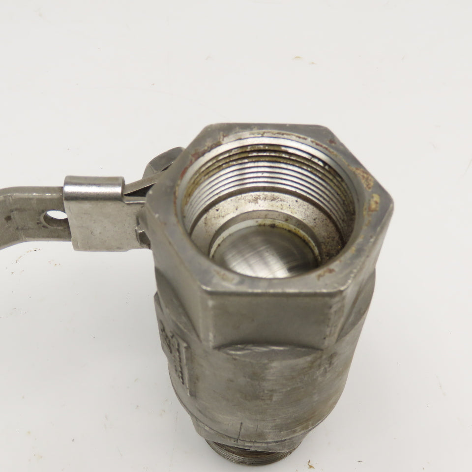Milwaukee Valve 1-1/2" Stainless Steel Ball Valve 1500WOG