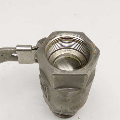 Milwaukee Valve 1-1/2" Stainless Steel Ball Valve 1500WOG