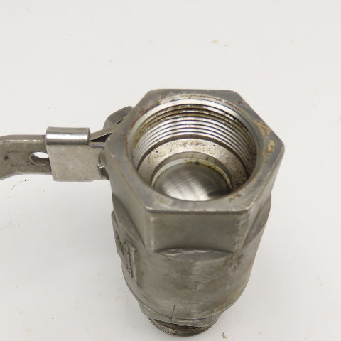 Milwaukee Valve 1-1/2" Stainless Steel Ball Valve 1500WOG
