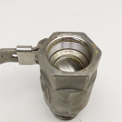 Milwaukee Valve 1-1/2" Stainless Steel Ball Valve 1500WOG